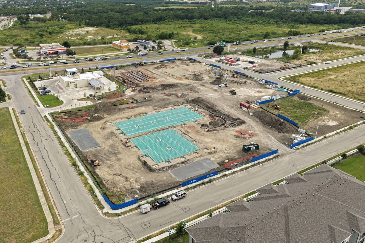 Manor Development construction photograph by Adam Grumbo