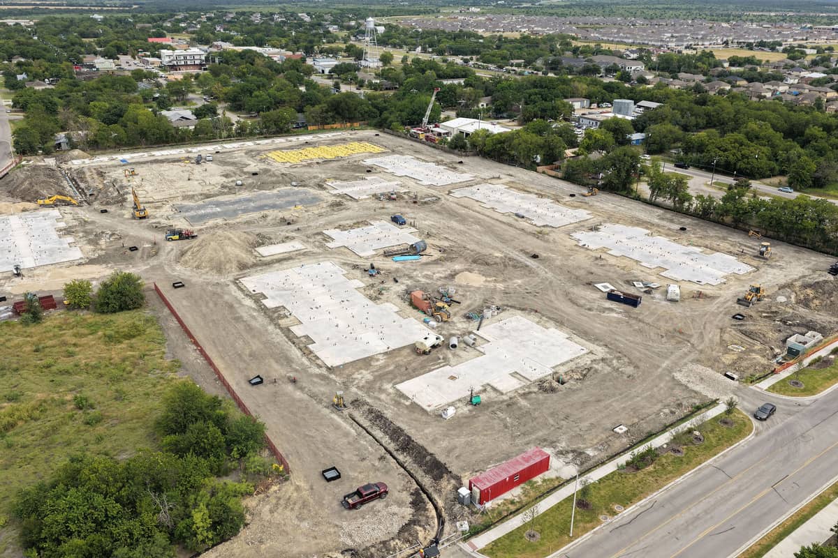 Manor Development construction photograph by Adam Grumbo