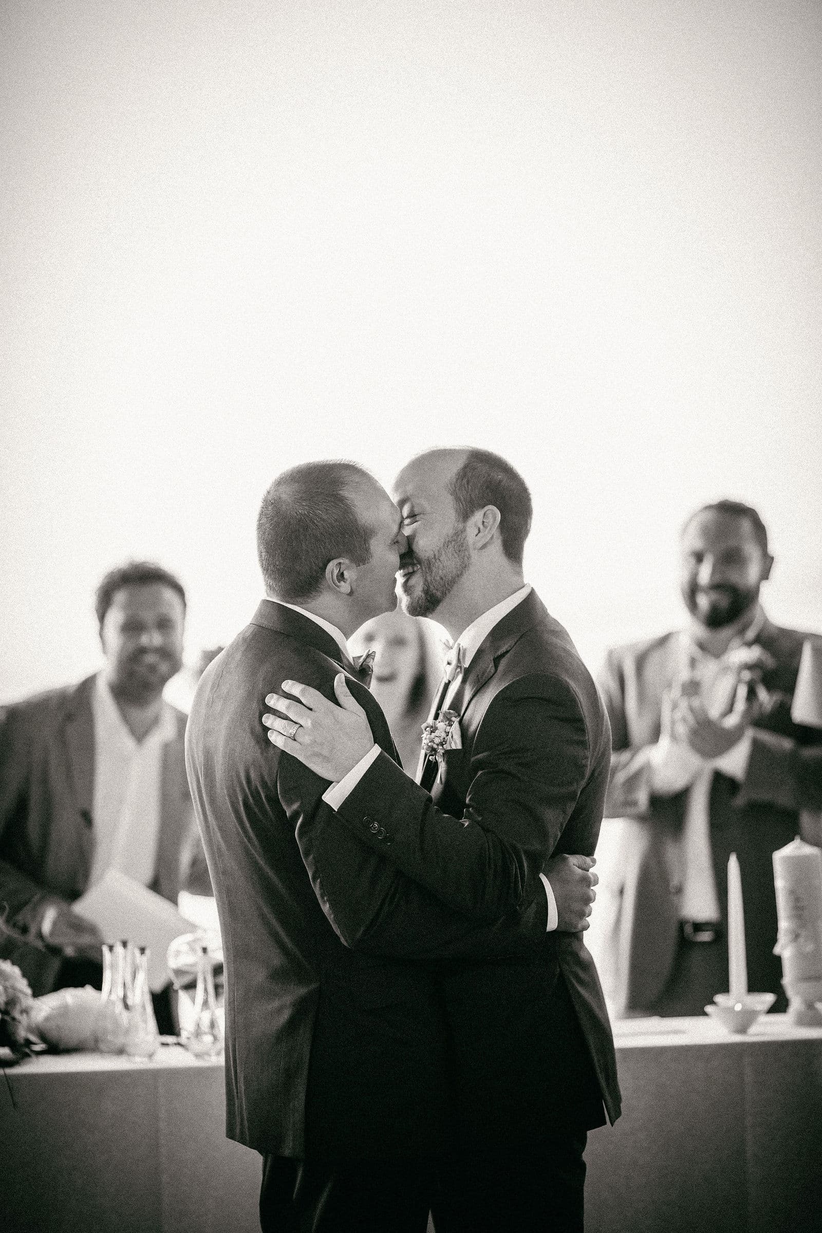 Jason and Giuseppe wedding photograph 2, by Adam Grumbo