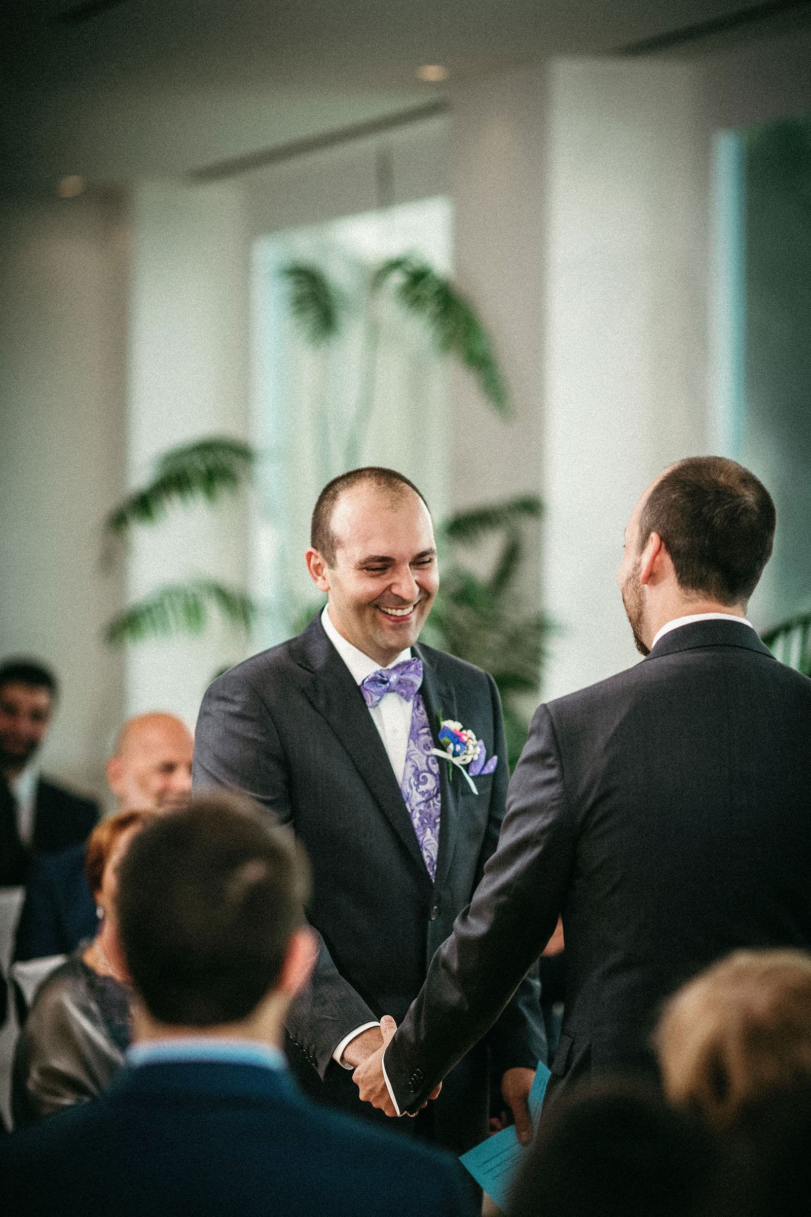 Jason and Giuseppe wedding photograph 3, by Adam Grumbo