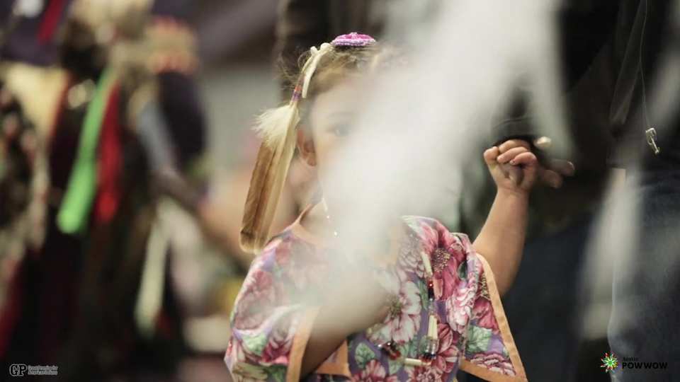Austin Powwow 2022 film still by Adam Grumbo