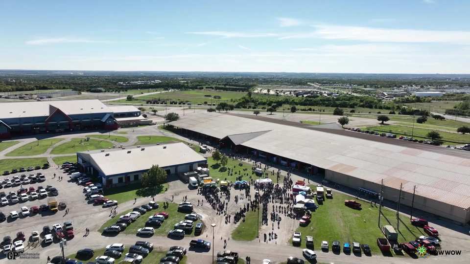 Austin Powwow 2022 film still by Adam Grumbo