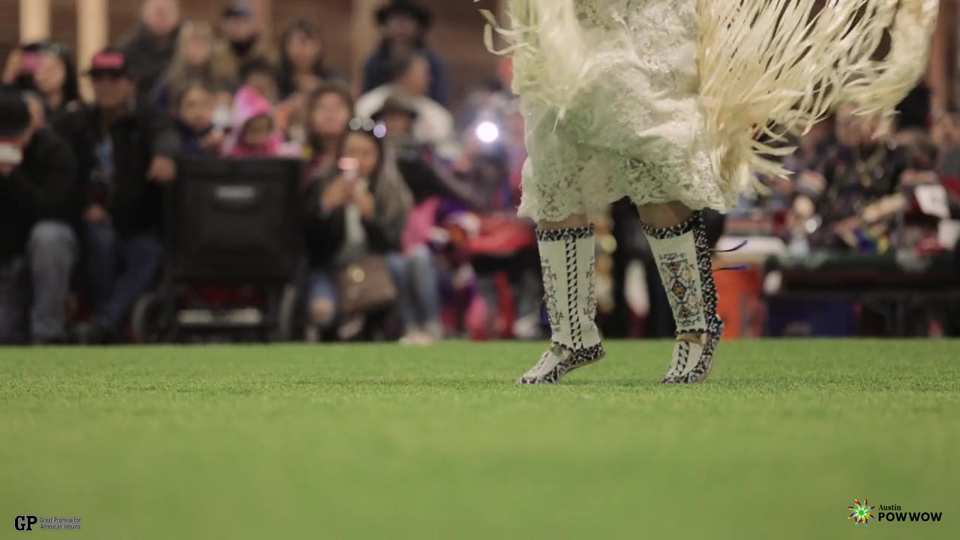 Austin Powwow 2022 film still by Adam Grumbo