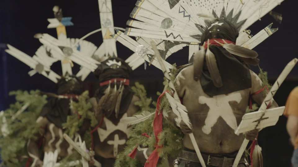 Austin Powwow 2023 film still by Adam Grumbo