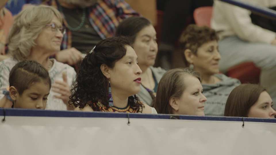 Austin Powwow 2023 film still by Adam Grumbo