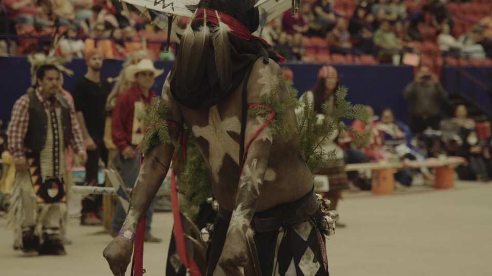 Austin Powwow 2023 film still by Adam Grumbo