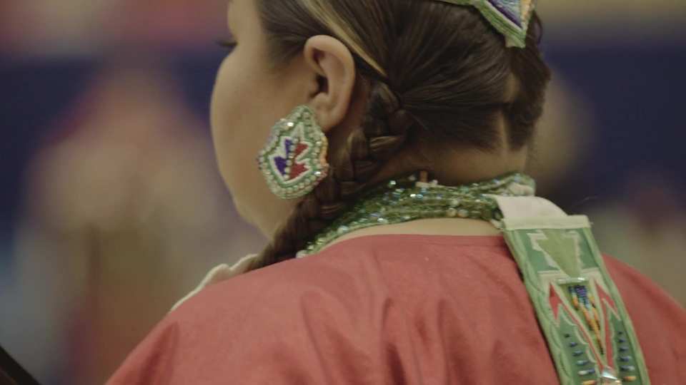 Austin Powwow 2023 film still by Adam Grumbo
