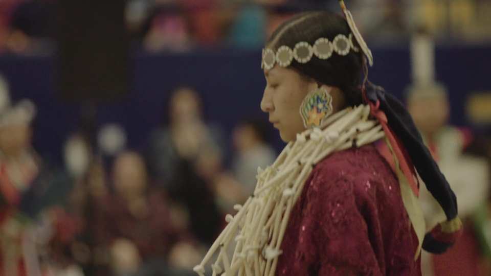 Austin Powwow 2023 film still by Adam Grumbo
