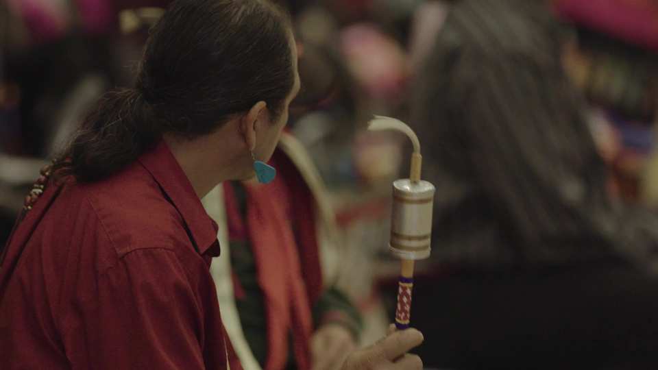 Austin Powwow 2023 film still by Adam Grumbo