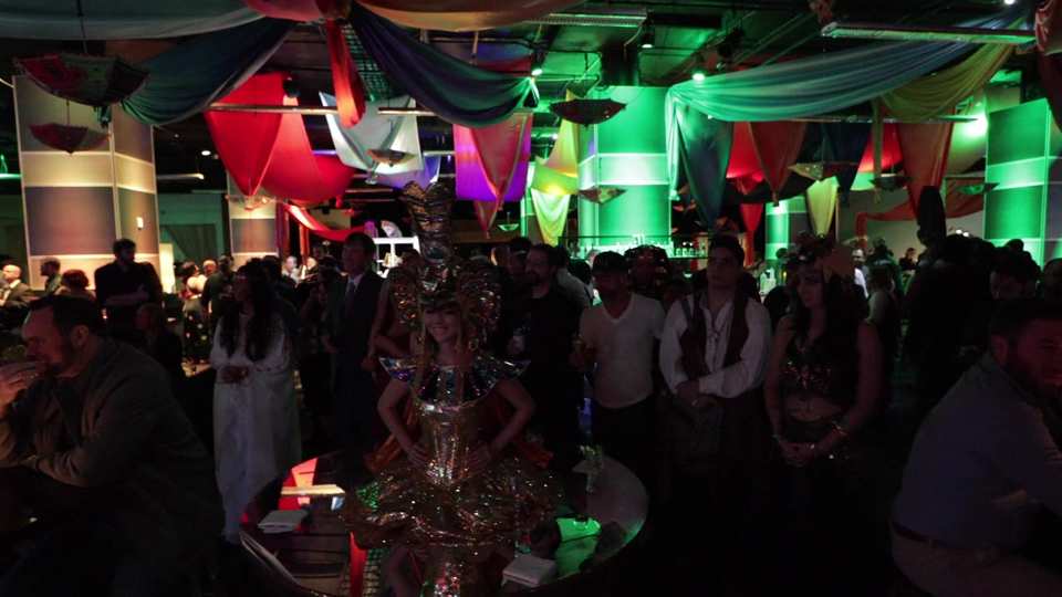 EA Holiday Party 2018 film still by Adam Grumbo