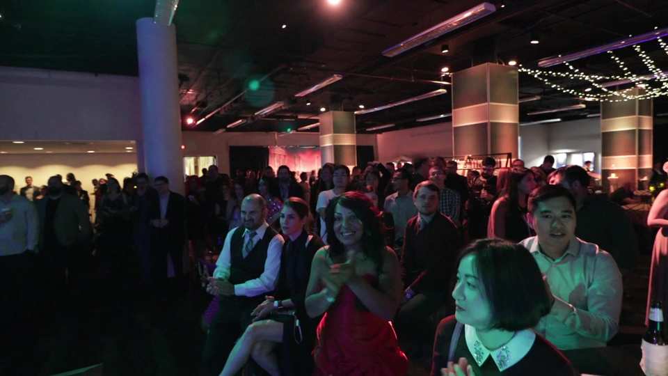 EA Holiday Party 2018 film still by Adam Grumbo