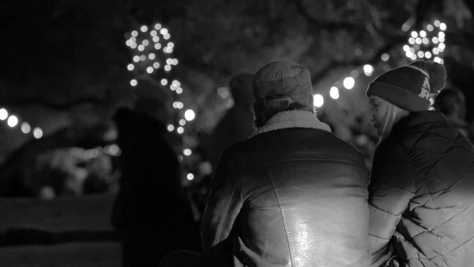 Follow The Star 2025 Black And White film still by Adam Grumbo