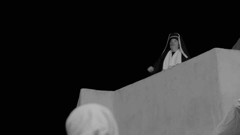 Follow The Star 2025 Black And White film still by Adam Grumbo