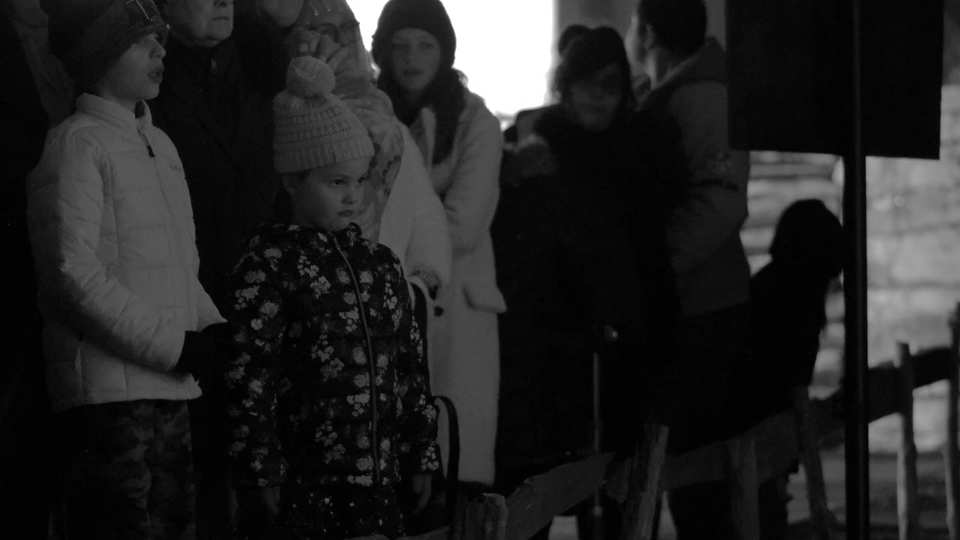 Follow The Star 2025 Black And White film still by Adam Grumbo