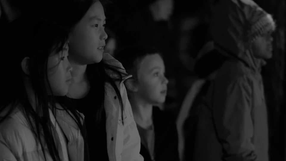 Follow The Star 2025 Black And White film still by Adam Grumbo