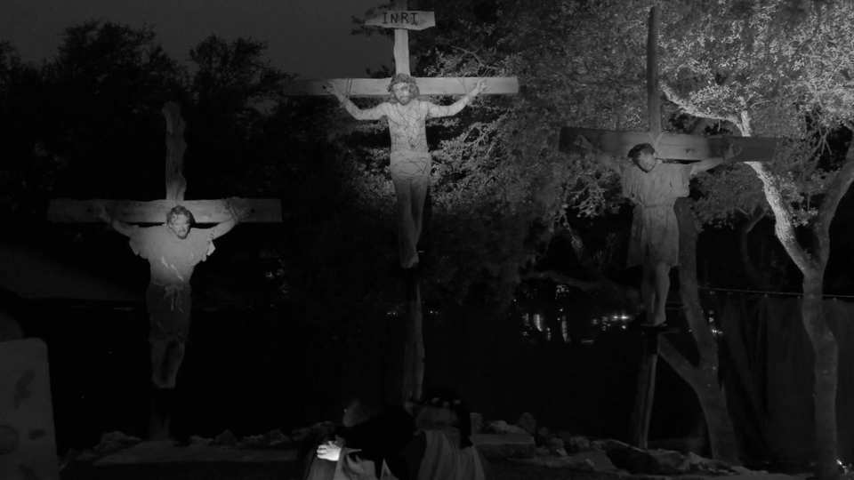 Follow The Star 2025 Black And White film still by Adam Grumbo