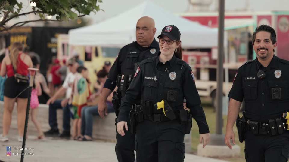 Hutto Block Party 2023 film still by Adam Grumbo