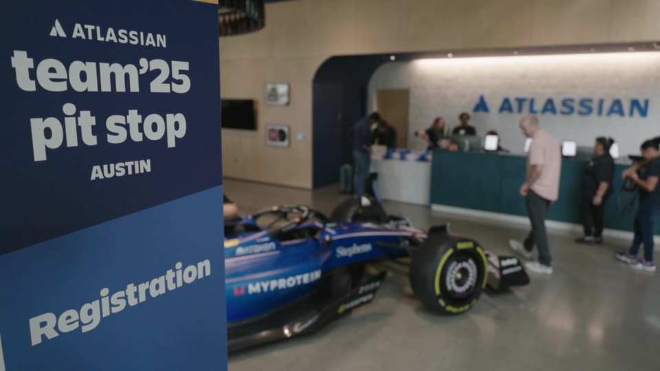 Atlassian F1 Launch Party film still by Adam Grumbo