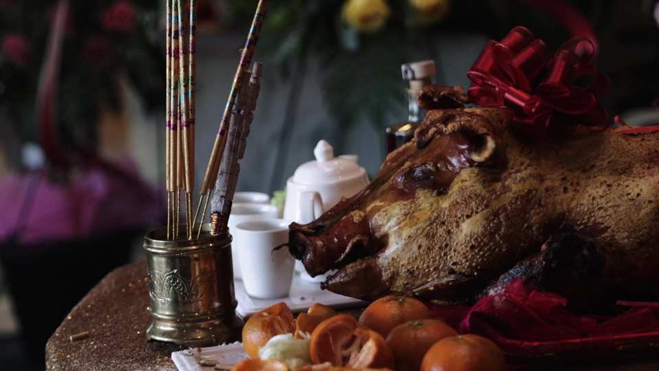 Tian Tian Restaurant Opening film still by Adam Grumbo