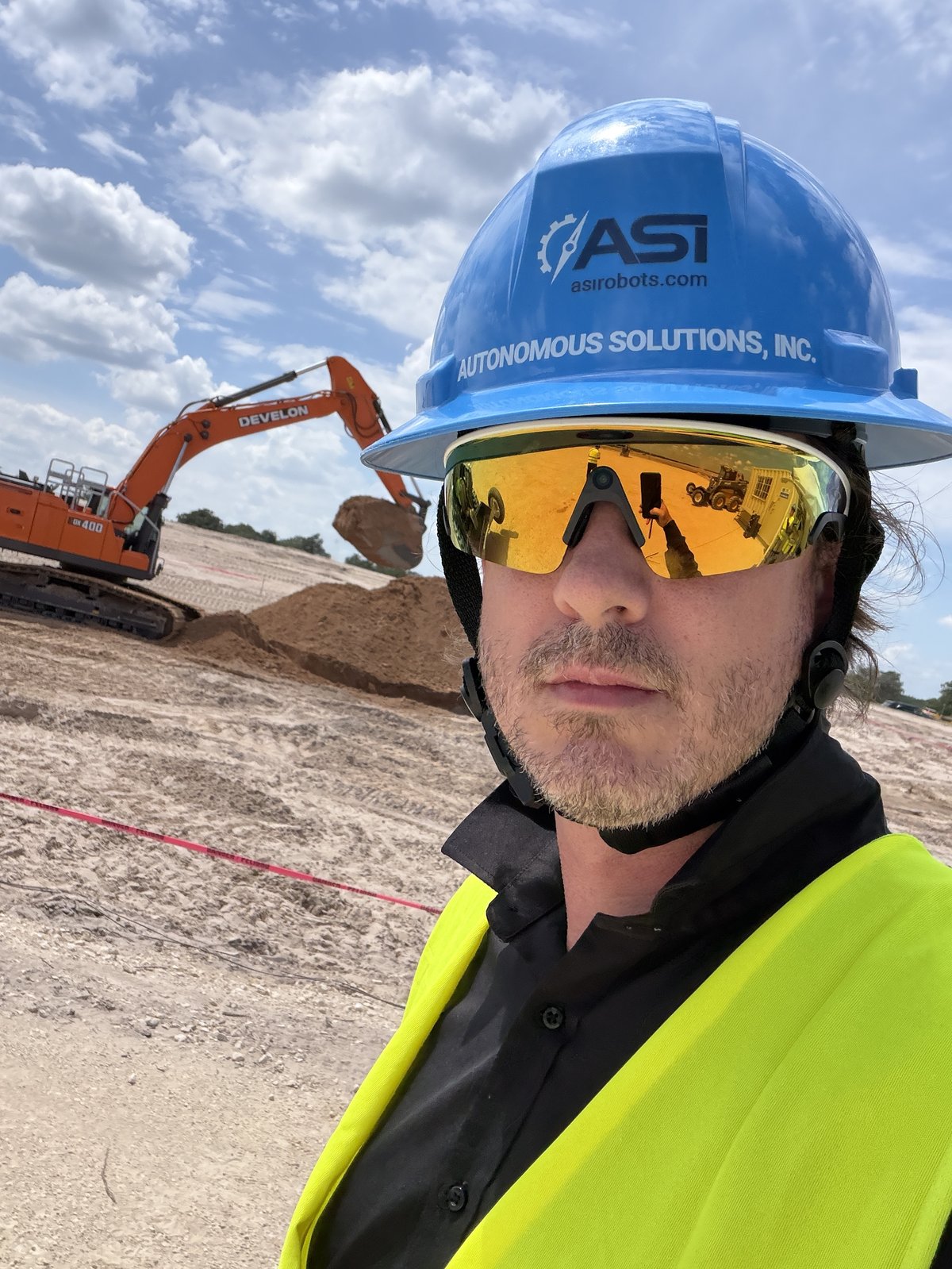 Adam On A Construction Site