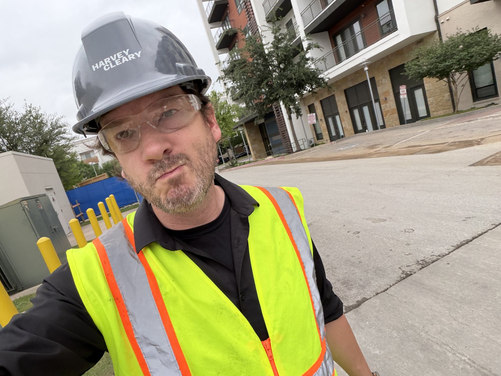 Adam In A Hardhat On Site